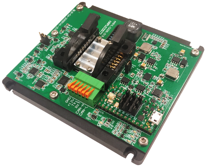 AMPX.CW2A (PLD-CW-2000-ZIF) constant current laser diode driver for 10/14-pin butterfly modules with integrated TEC control and ZIF socket