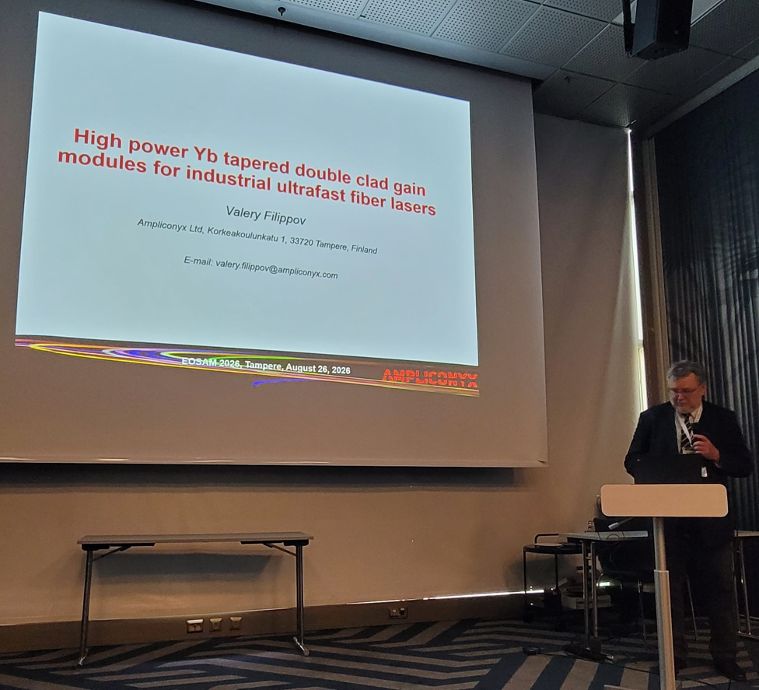 EOSAM invited talk by Dr. Valery Filippov